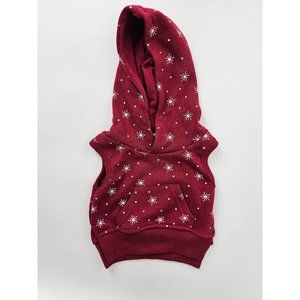 Little Bipsy‎ - Sleeveless Star Hoodie in Red 0-3 months